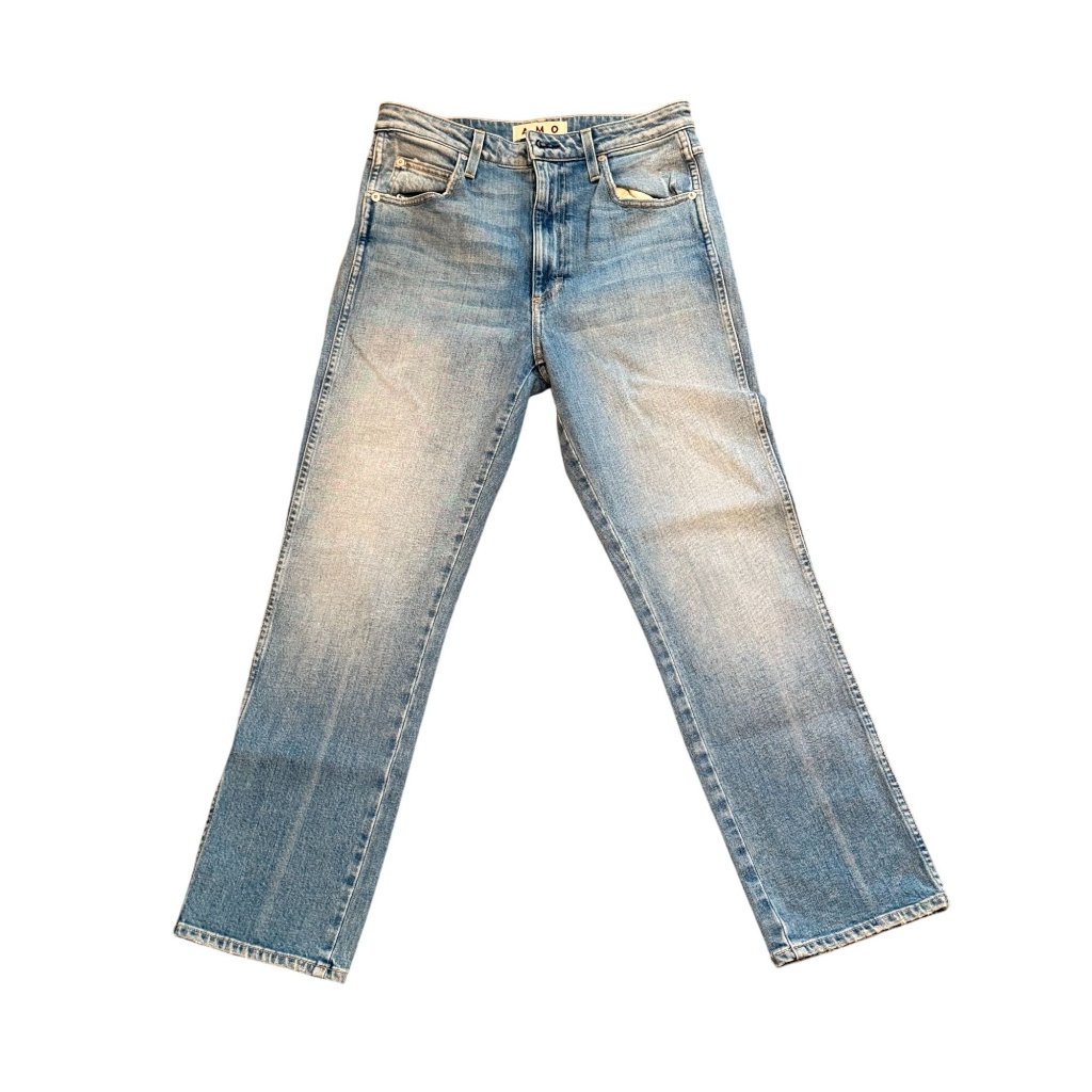 Amo Womens 29 Light Wash Denim Jeans